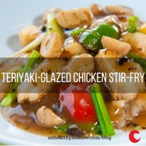 TERIYAKI-GLAZED CHICKEN STIR-FRY
