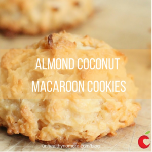 Almond Coconut Macaroon Cookies